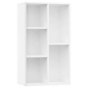 vidaXL bogreol/sk&aelig;nk 50x25x80 cm konstrueret tr&aelig; hvid
