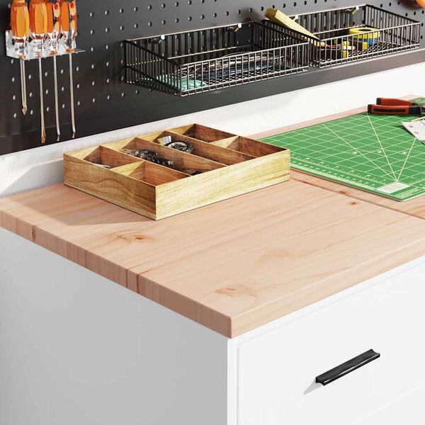 vidaXL skabe til garagen 2 stk. konstrueret tr&aelig; hvid