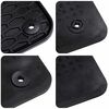 vidaXL Bilm&aring;tte 4 pcs Sort Velegnet til Volvo S60 / V60 2019- 4D Aft