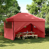 vidaXL Party Tent Bordeaux 292 x 440 x 315 cm Oxford stof