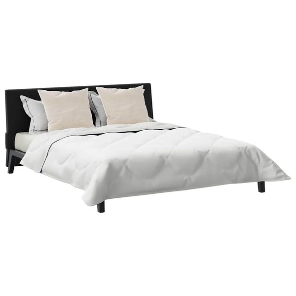 vidaXL Dyne med puder med pude 3 pcs Hvid Mikrofiber og Dunfjer