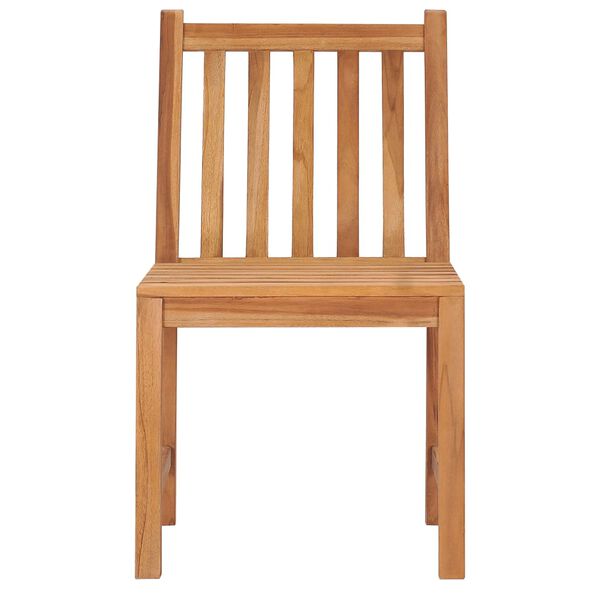 vidaXL 7-delt havespises&aelig;t 160x80 cm massivt teaktr&aelig;