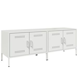 vidaXL tv-borde 2 stk. 68x39x50,5 cm stål hvid