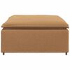 vidaXL modulær sofa fodskammel modul 100x100x48 cm beige