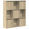 vidaXL bogreol 89x24x101,5 cm konstrueret tr&aelig; sonoma-eg