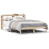 vidaXL sengeramme uden madras 120x190 cm massivt fyrretr&aelig;