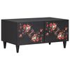 vidaXL Sofabord Flerfarvet 80 x 50 x 40 cm Massivt mangotr&aelig;