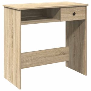 vidaXL skrivebord 80x40x75 cm konstrueret tr&aelig; sonoma-eg