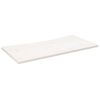vidaXL skrivebordsplade 100x60x2,5 cm massivt fyrretr&aelig; hvid