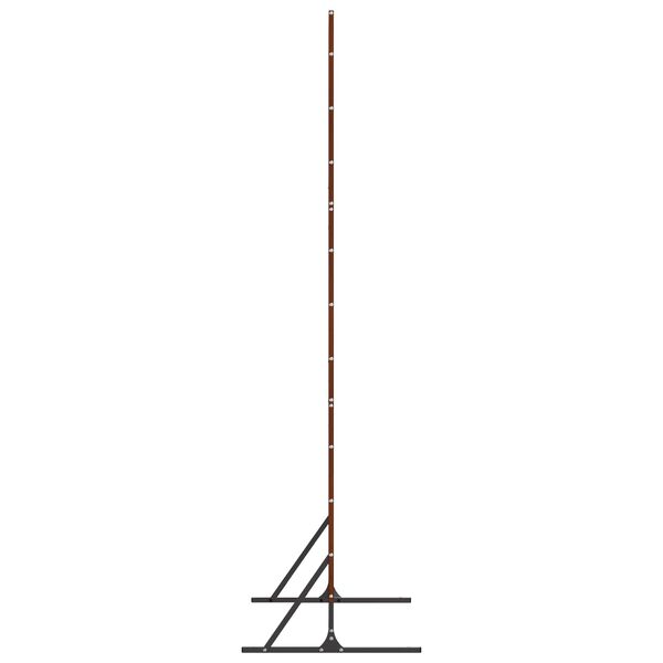 vidaXL Privatlivssk&aelig;rm Gr&aring; 100 x 50 x 180 cm Cortenst&aring;l