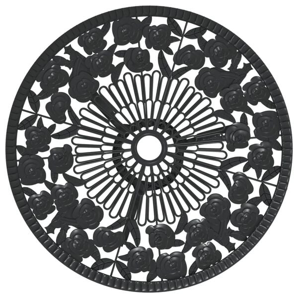 vidaXL bistros&aelig;t 3 dele st&oslash;bt aluminium sort