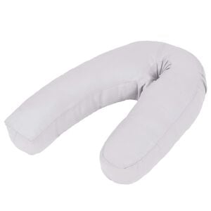 vidaXL graviditetspude J-form 54x(36-43) cm gr&aring;