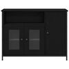 vidaXL Sideboard Sort eg 100 x 35 x 75 cm