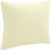 vidaXL Rygpude PUTTEN 100% polyester Cremefarvet 60 x 40 x 15 cm