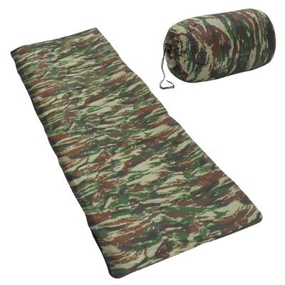 vidaXL sovepose til børn 670 g 15 °C rektangulær camouflagedesign
