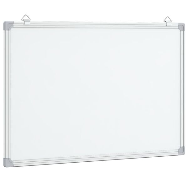 vidaXL magnetisk whiteboard 60x40x1,7 cm aluminium