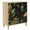 vidaXL Sideboard RHENEN Sonoma-eg 69 x 33 x 75 cm Konstrueret tr&aelig;