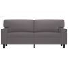 vidaXL 2-personers sofa 140 cm kunstlæder grå