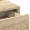 vidaXL Kl&aelig;deskab med skuffe Sonoma eg 50 x 41 x 140 cm Konstrueret tr&aelig;