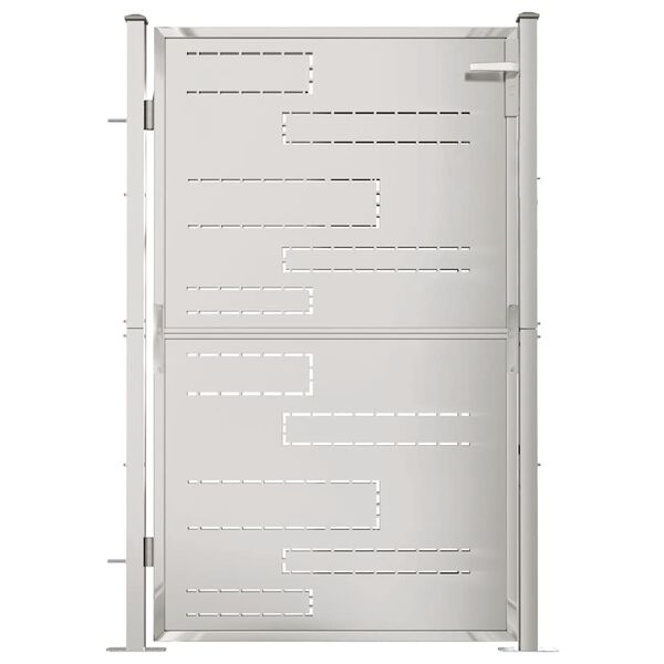 vidaXL havelåge 100x145 cm rustfrit stål