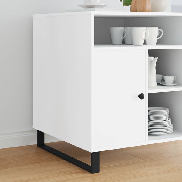 vidaXL M&oslash;belben 2 pcs Sort 59,6 x 4 x 10 mm Jern