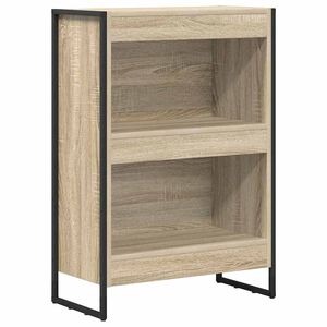 vidaXL Bogskab 60 x 30 x 86,5 cm Konstrueret tr&aelig; Sonoma