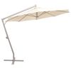 vidaXL Udend&oslash;rs parasoller Polyester Beige