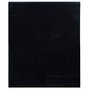 vidaXL vinduesfolie 90x2000 cm statisk PVC matteret sort