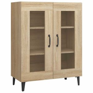 vidaXL sk&aelig;nk 69,5x34x90 cm konstrueret tr&aelig; sonoma-eg