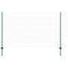vidaXL Svejset Tr&aring;dhegn 25 x 1,4 m (B x H) PVC-belagt st&aring;l Gr&oslash;n Mesh
