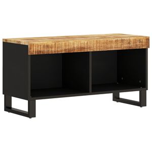 vidaXL tv-bord 85x33x43,5 cm massivt mangotr&aelig;