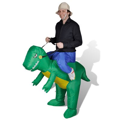vidaXL oppusteligt dinosaur-kostume