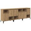 vidaXL Sideboards 3 stk. Artisan Egetr&aelig; 60 x 35 x 70 cm