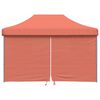 vidaXL Party Tent Terrakotta 279 x 410 x 315 cm Oxford stof
