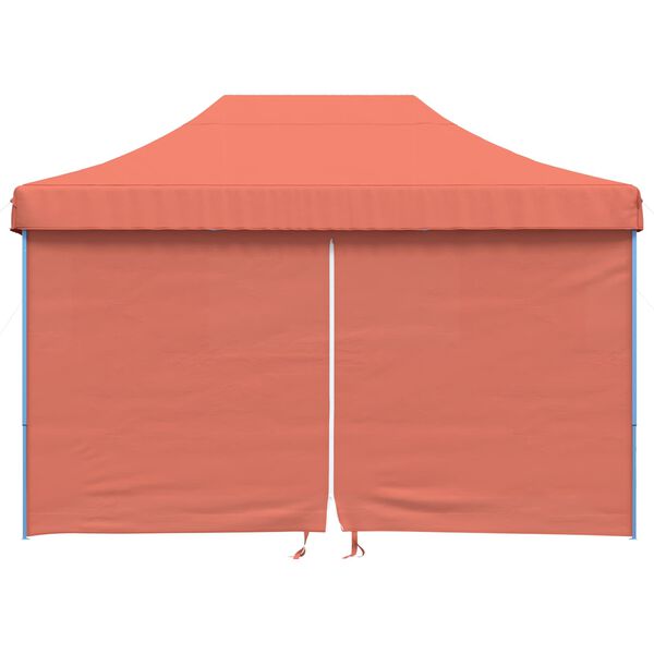 vidaXL Party Tent Terrakotta 279 x 410 x 315 cm Oxford stof