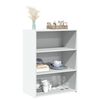 vidaXL reol 70x41x93 cm konstrueret tr&aelig; hvid