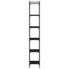 vidaXL bogreol med 6 hylder 40x30x188 cm konstrueret tr&aelig; sort