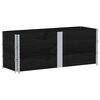 vidaXL pallerammer 3 stk. 150x50 cm massivt fyrretr&aelig; sort