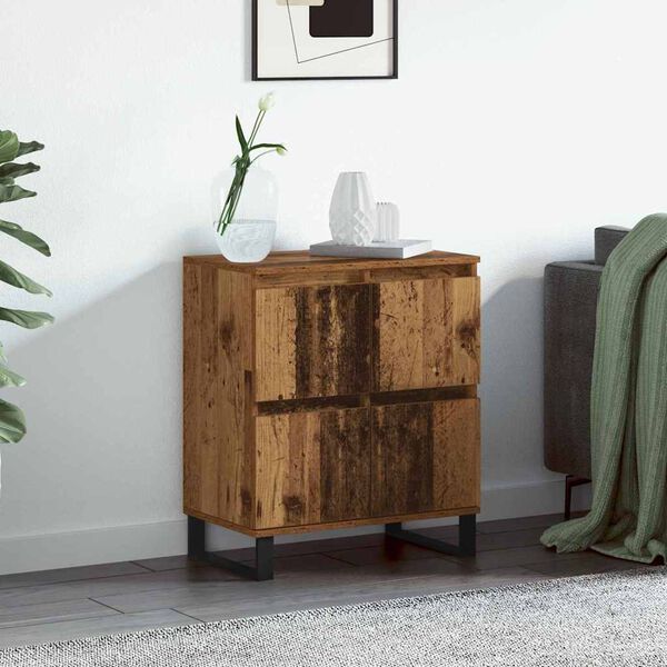 vidaXL Sideboard Gammelt tr&aelig; 60 x 35 x 70 cm