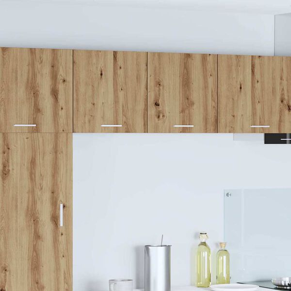 vidaXL H&aelig;ngeskab Artisan eg og hvid 40 x 31 x 40 cm Konstrueret tr&aelig;