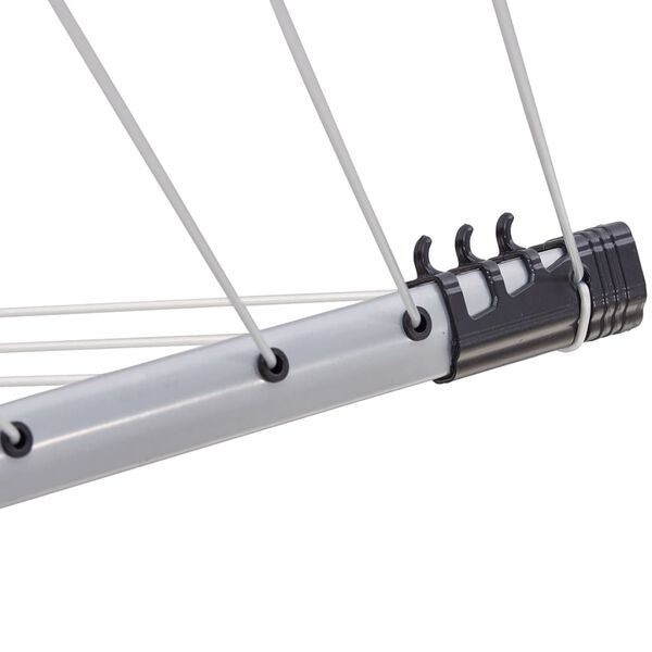 Leifheit roterende tørrestativ LinoPush 500 Schwarz 85360