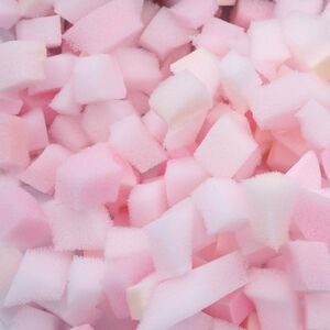 vidaXL Skr&aelig;llet skumfyld Lyser&oslash;d 2,5 kg Polyurethan