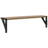 vidaXL V&aelig;ghylder med hylde 2 pcs Artisan Egetr&aelig; 60 x 15 x 15,5 cm