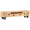 vidaXL tv-skab 150x30x37 cm massivt mangotr&aelig;