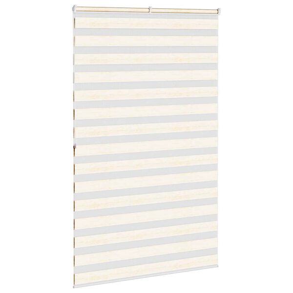 vidaXL zebragardin marmorbeige 140x200 cm stofbredde 135,9cm polyester