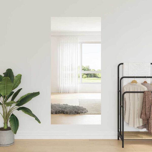 vidaXL Selvkl&aelig;bende Spejl Film 60 x 200 cm 2 pcs S&oslash;lv PET