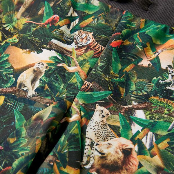 Shorts til børn str. 104 med snøre petroleumsblå