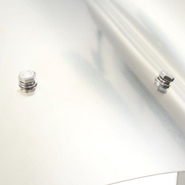 vidaXL skorstensh&aelig;tte i rustfrit st&aring;l 70 x 100 x 38 cm