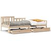 vidaXL daybed med skuffer 80x200 cm massivt fyrretr&aelig;