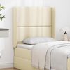 vidaXL Hovedg&aelig;rde&oslash;re Creme 80 x 16 x 4 cm PVC